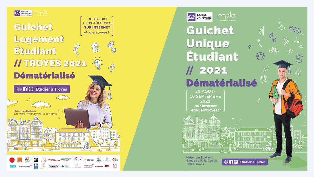 Guichet Logement et Guichet Unique Etudiant à Troyes
