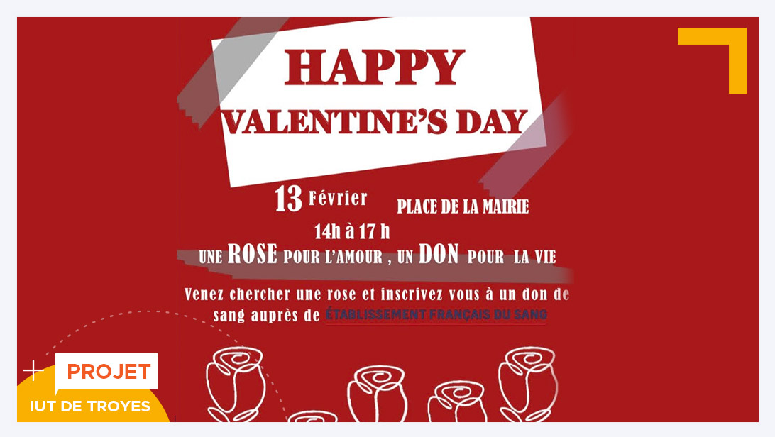 Projet GEA : Valentine's Day on compte sur vous !