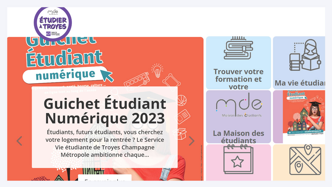 Guichet Etudiant Numérique 2023